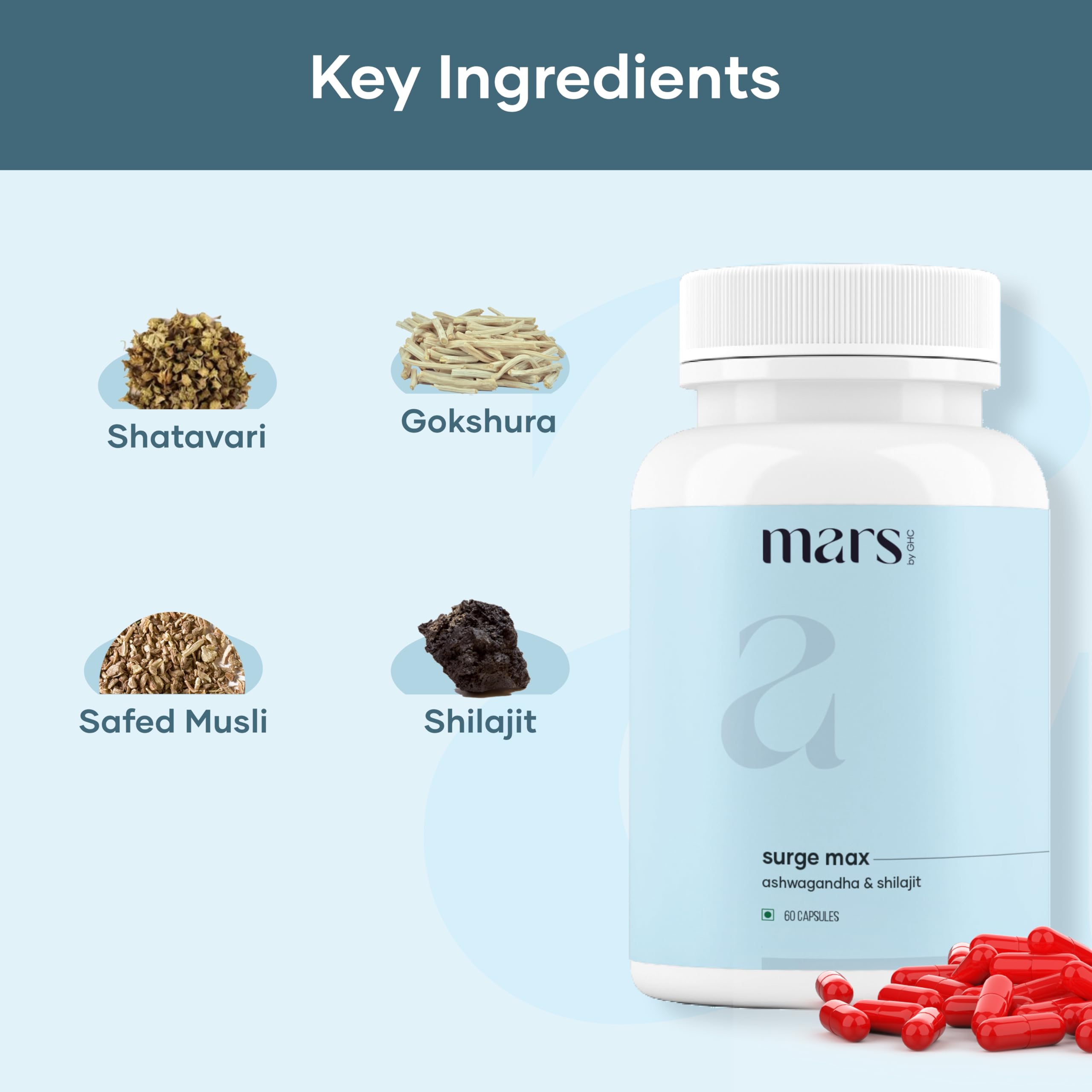 Immune support visuals for Mars Surgemax