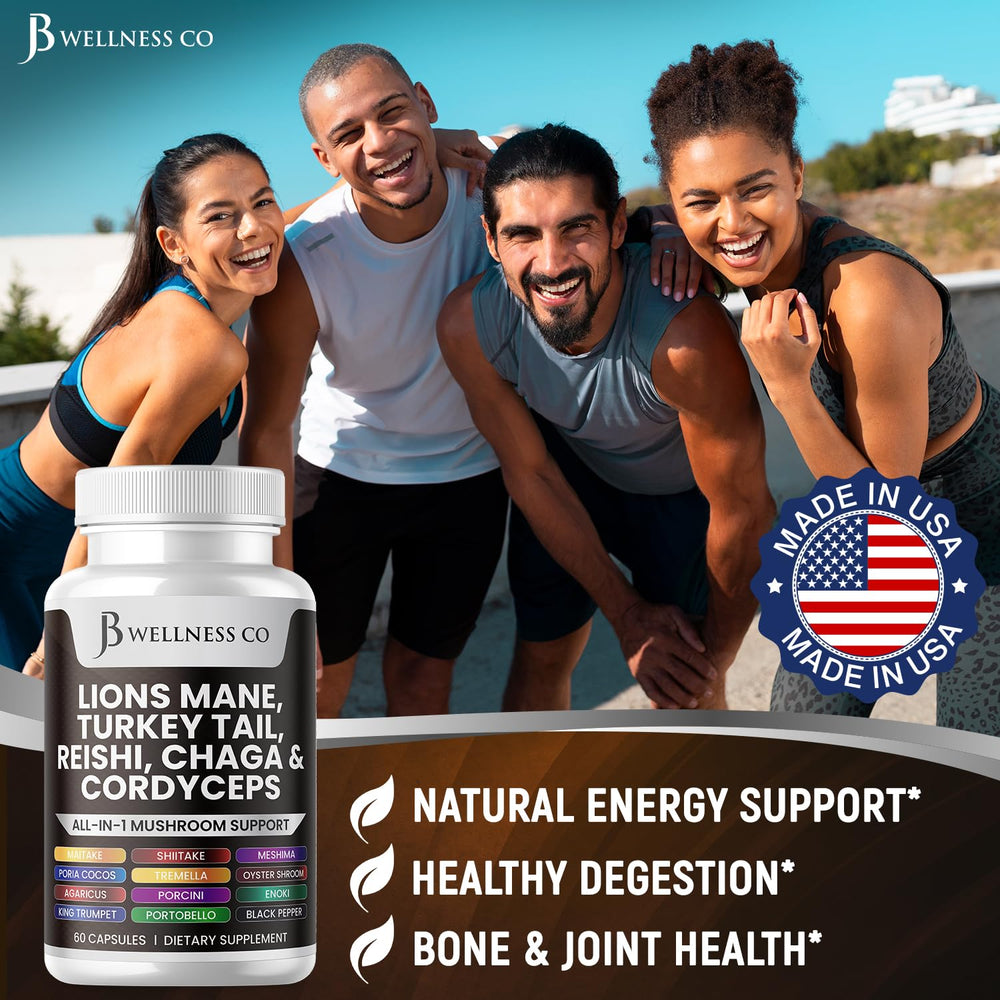 Marshmallow root with diverse mushroom blend