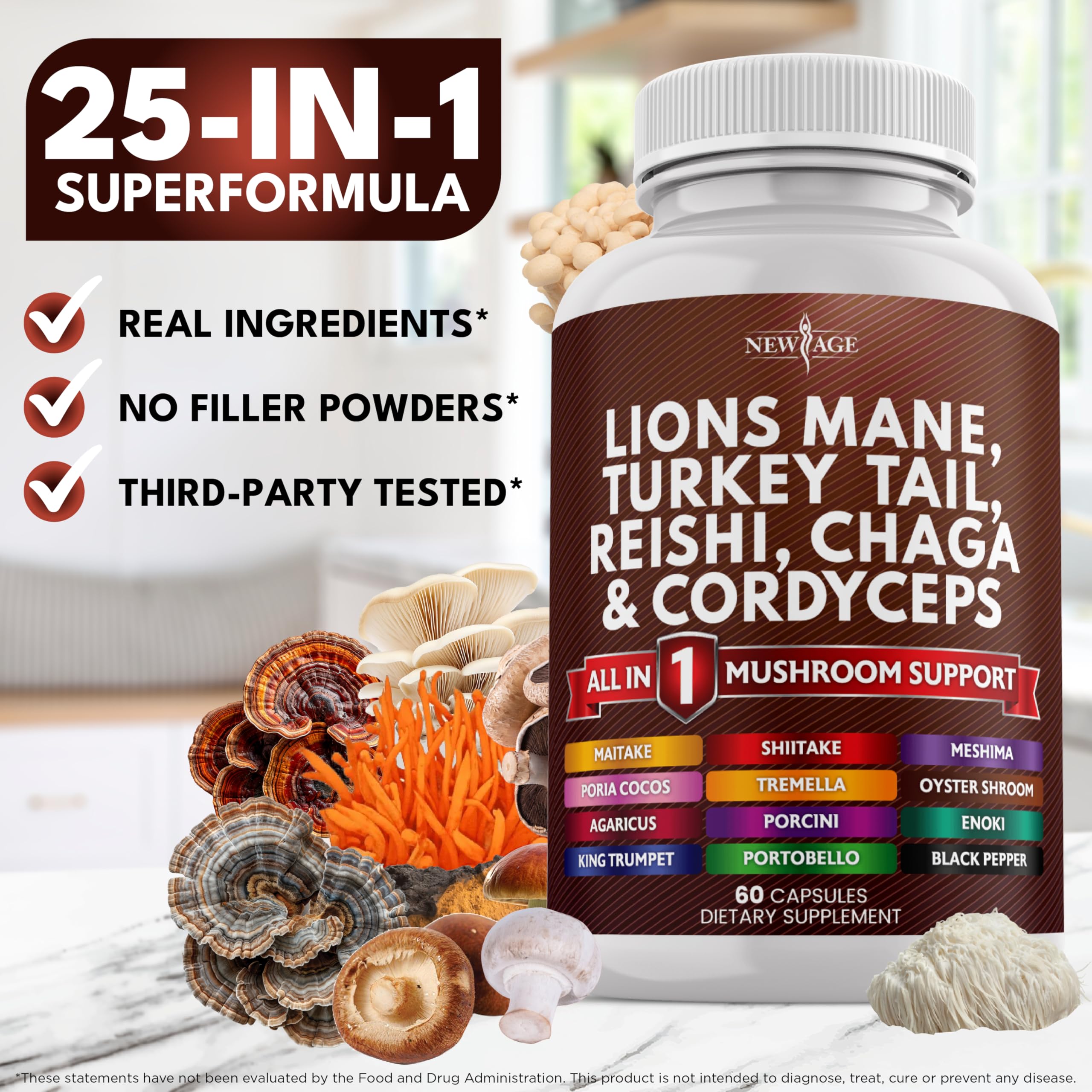 Marshmallow root supplement bottle