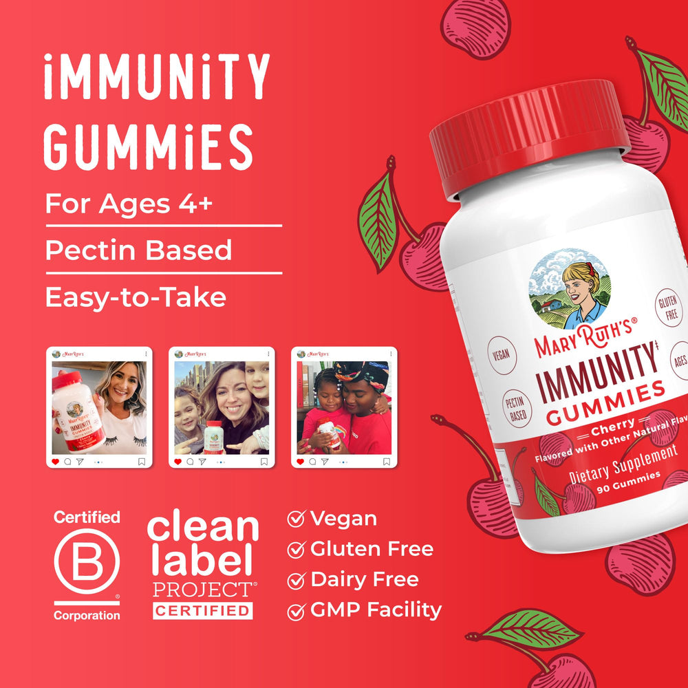 GMP facility manufacturing MaryRuth's immunity gummies