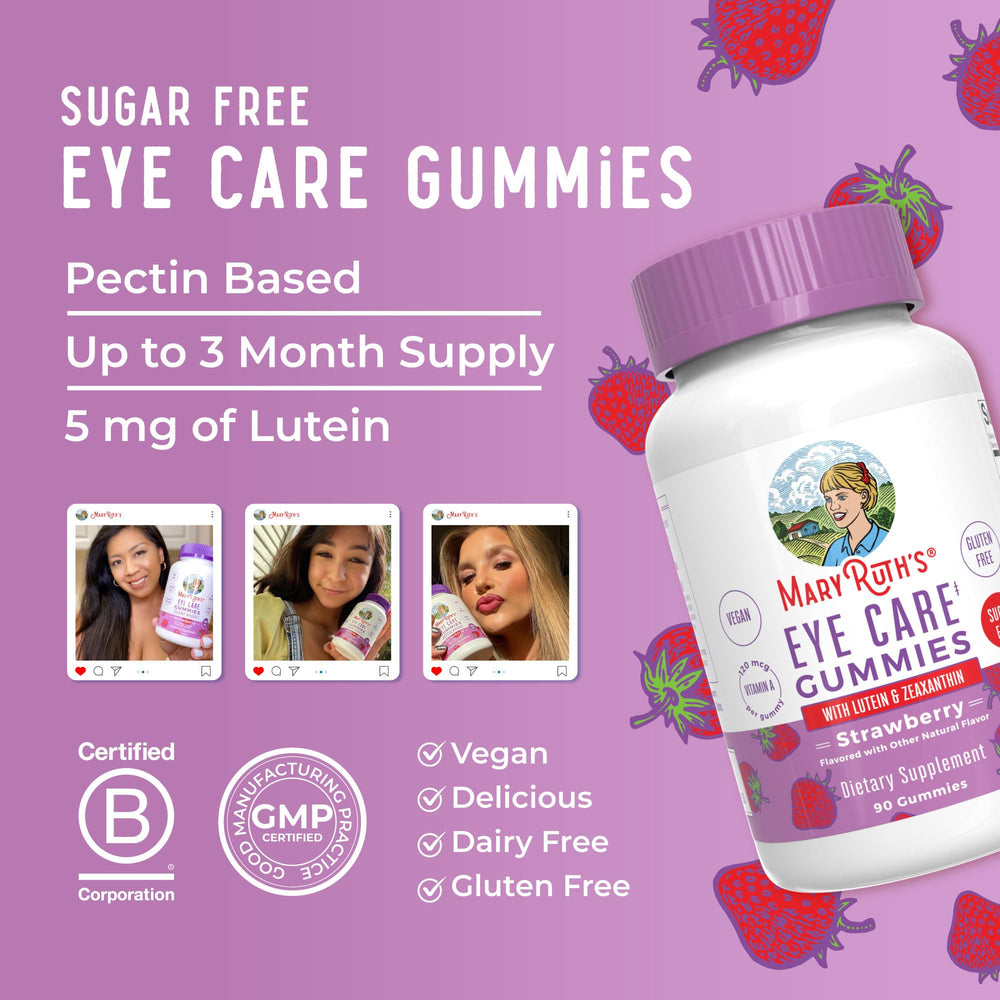 Vitamin A with lutein and zeaxanthin content of Eye Care Gummies