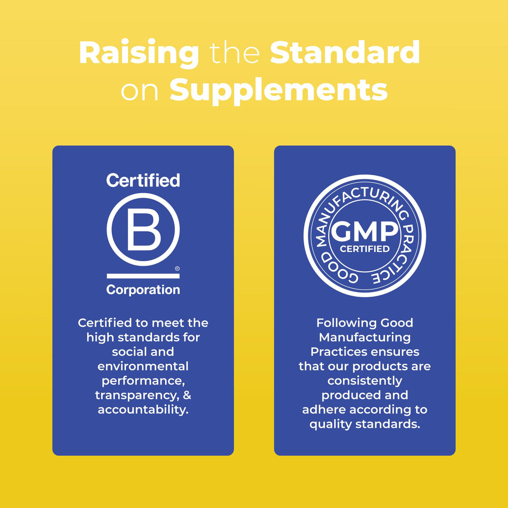 Probiotic and enzyme blend ingredients shown