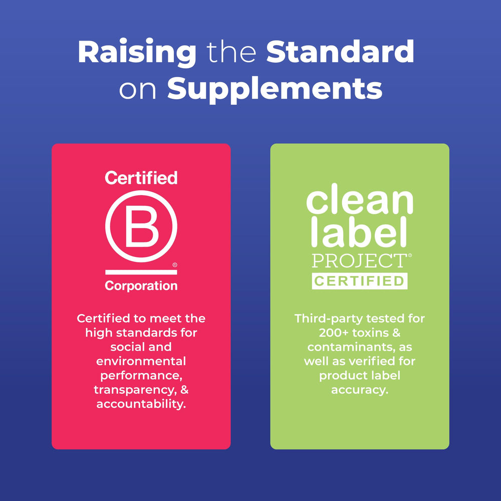 MaryRuth Immunity Gummies label and nutrition information