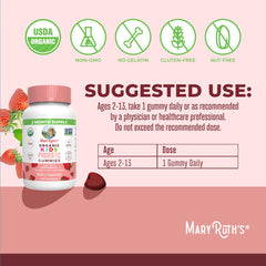 MaryRuth Organics Kids Probiotics Gummies package shot