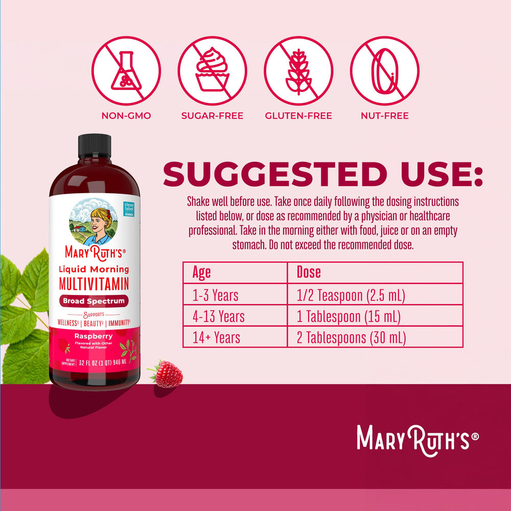 Supplement facts panel highlighting vitamins C, D, E and B vitamins