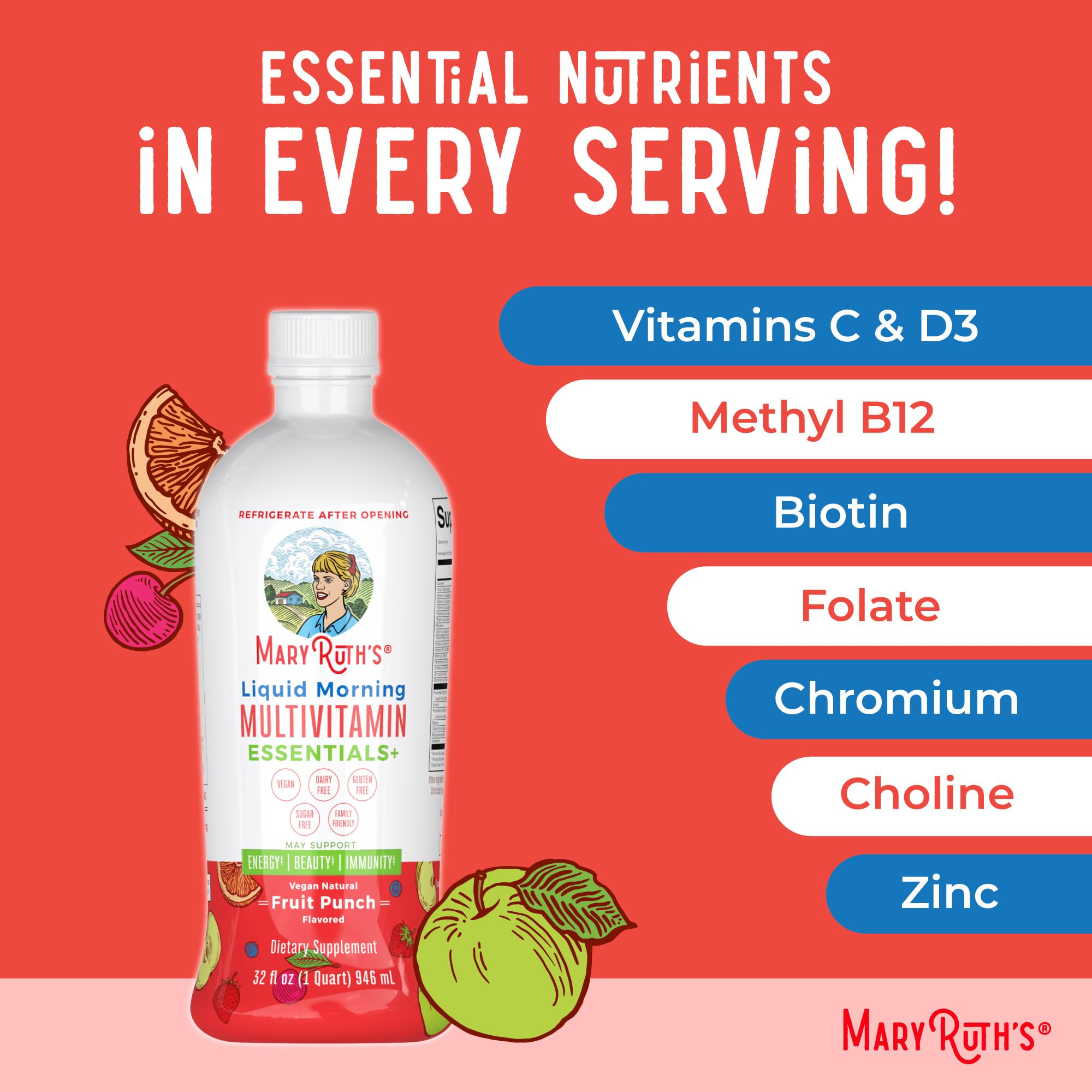 Iconic focus on immune support with vitamins C and D3