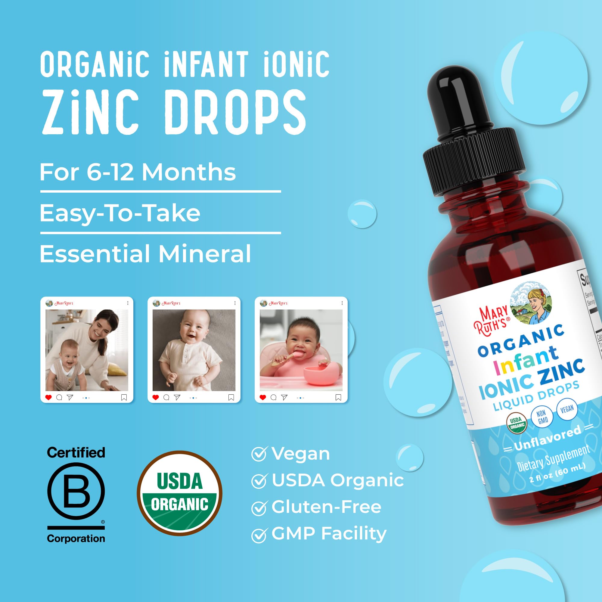 Allergen-free packaging showing dairy-free, nut-free, gluten-free, soy-free claims