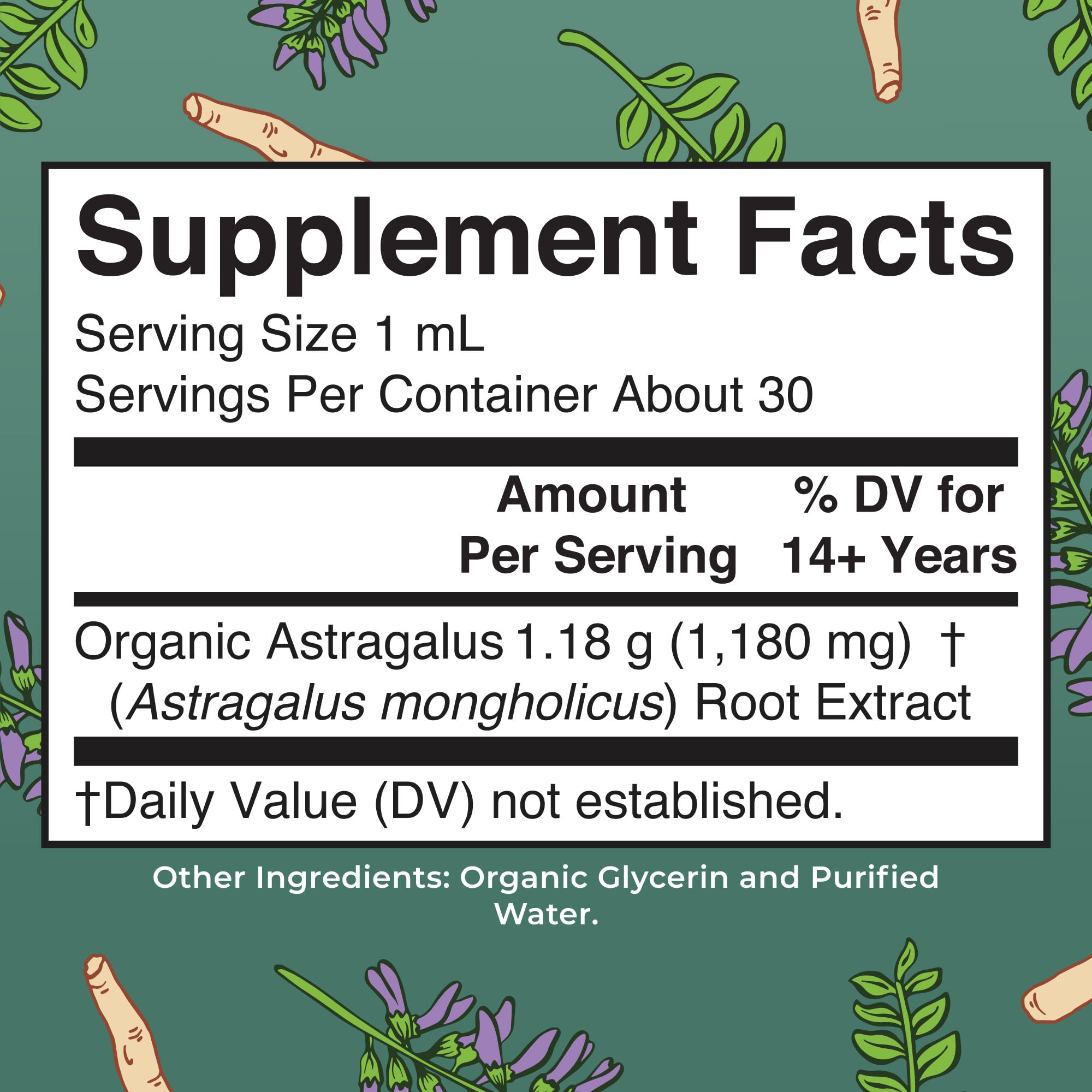 Close-up of product label showing USDA Organic and Non-GMO