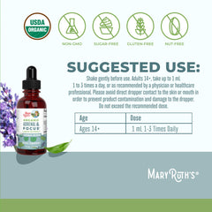 Herbal ingredients collage featuring Astragalus, Ginkgo, and Rhodiola