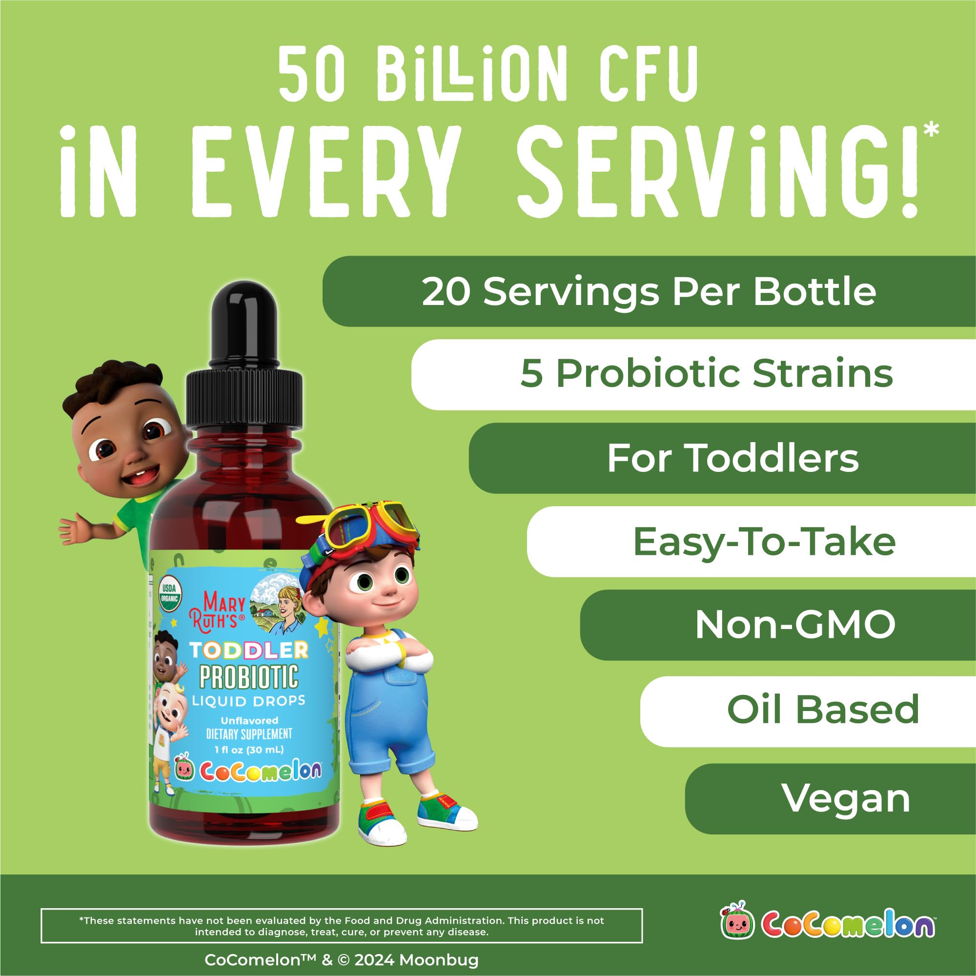 Child-friendly drops being prepared for consumption