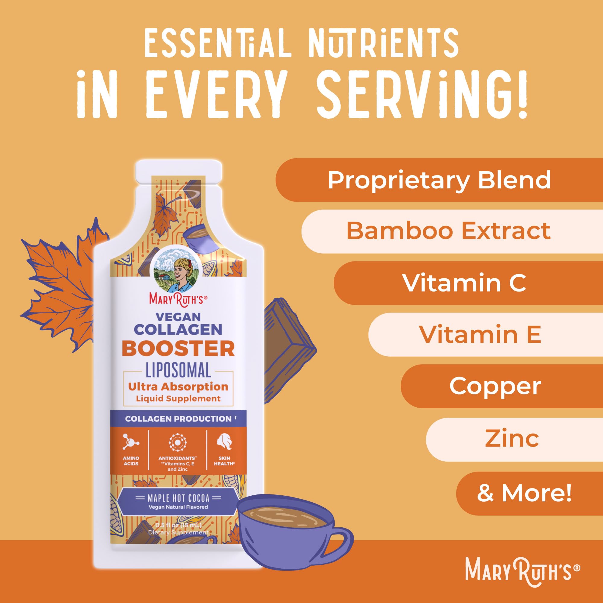 MaryRuth Organics branding on packaging