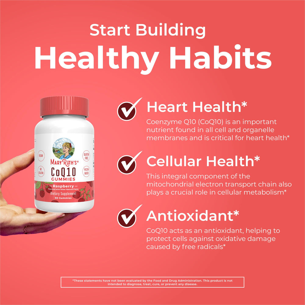 Gluten-free CoQ10 gummies packaging