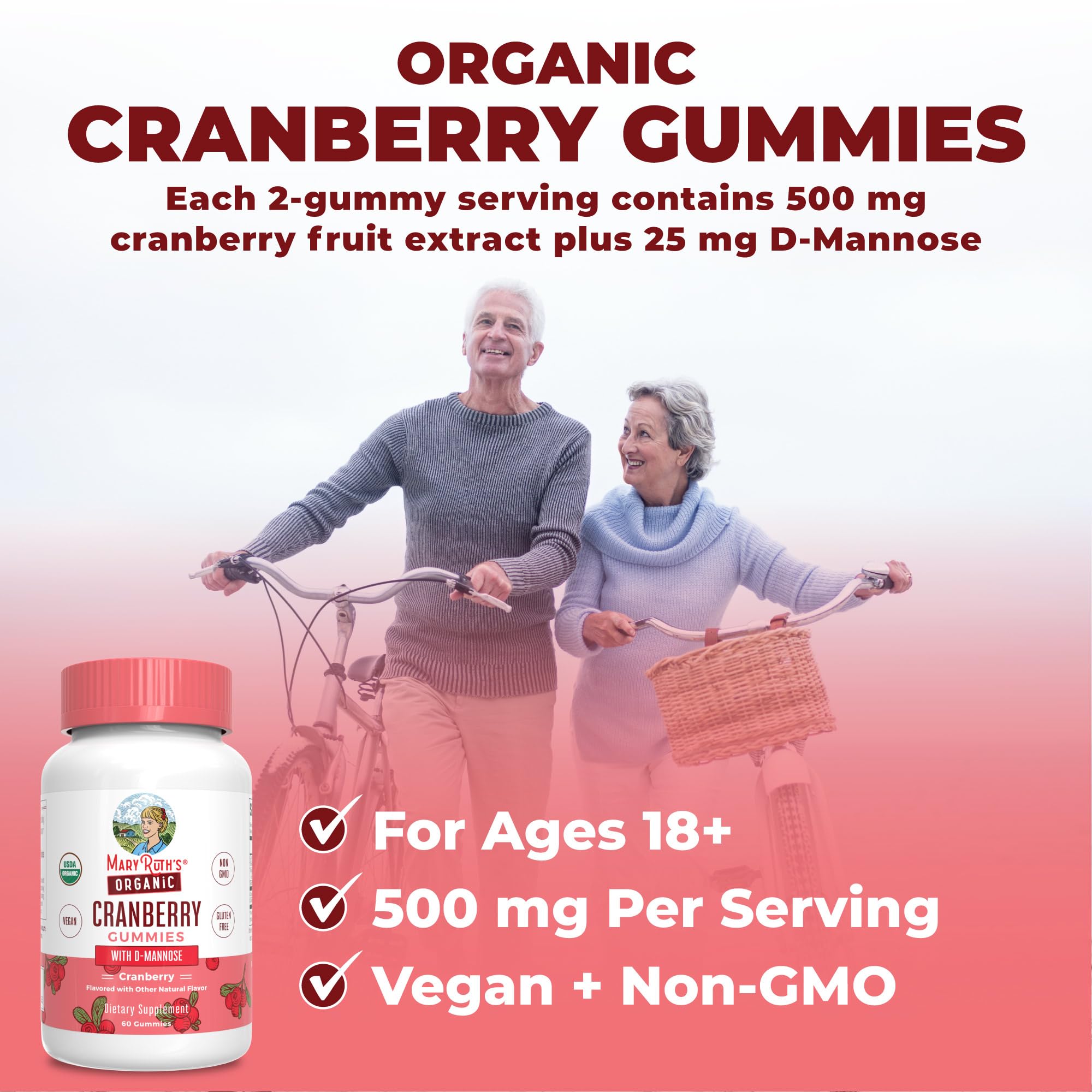 Serving size of 2 gummies