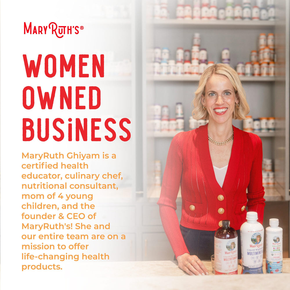 Gummies arranged for serving and vitamins display