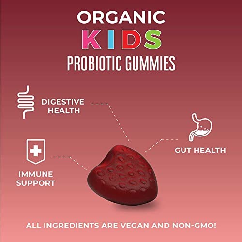 Non-GMO badge on MaryRuth Organics probiotics packaging.