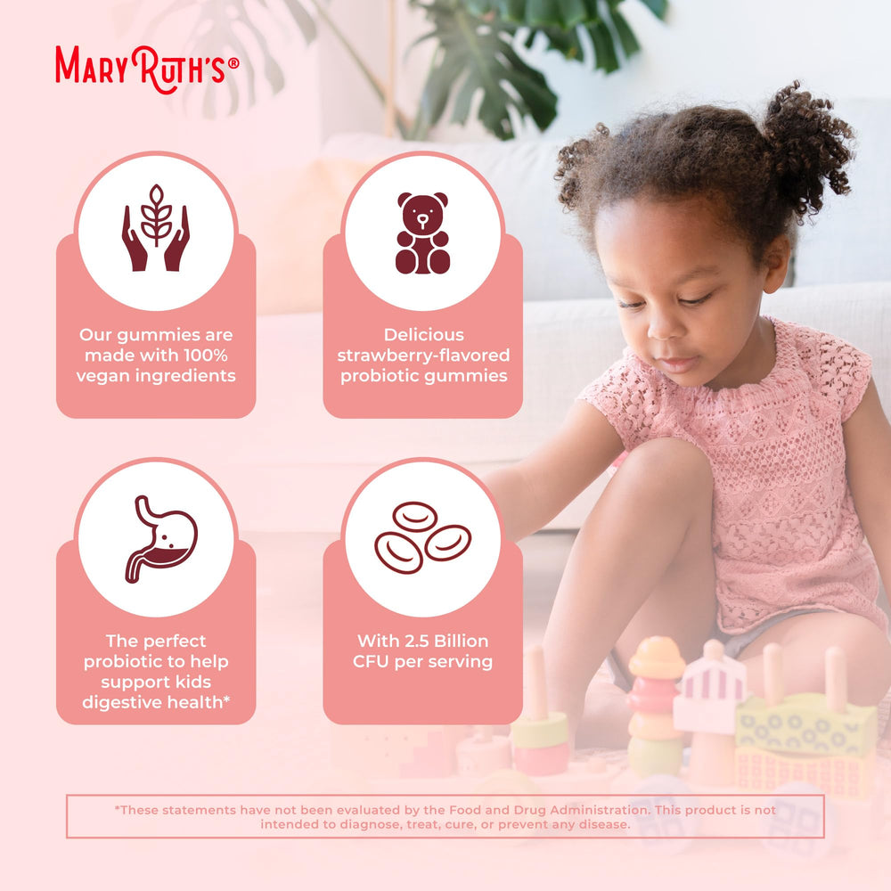 Gummy servings in a cup illustrating daily dosing for kids.