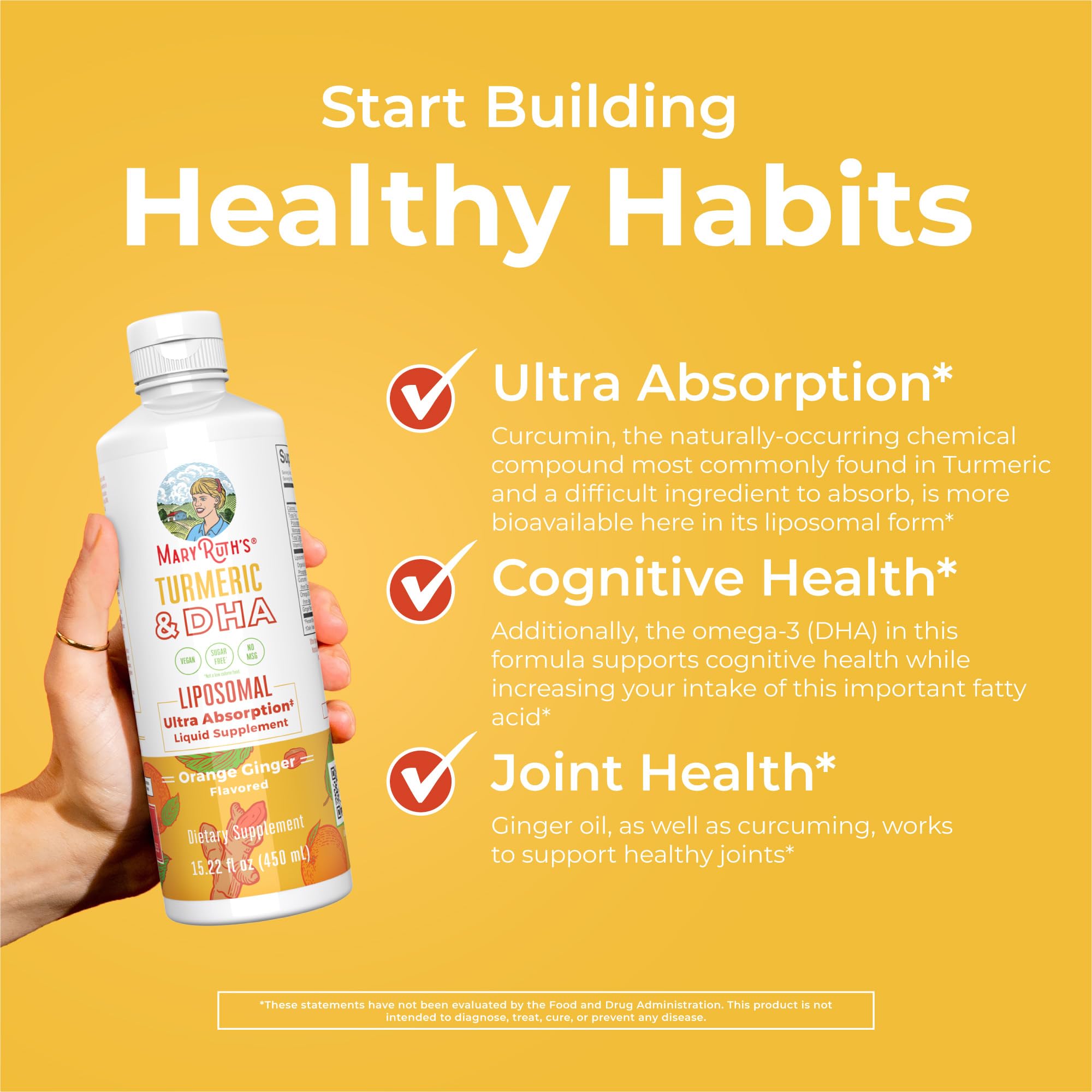 Infographic-style image showing enhanced absorption via liposomal delivery