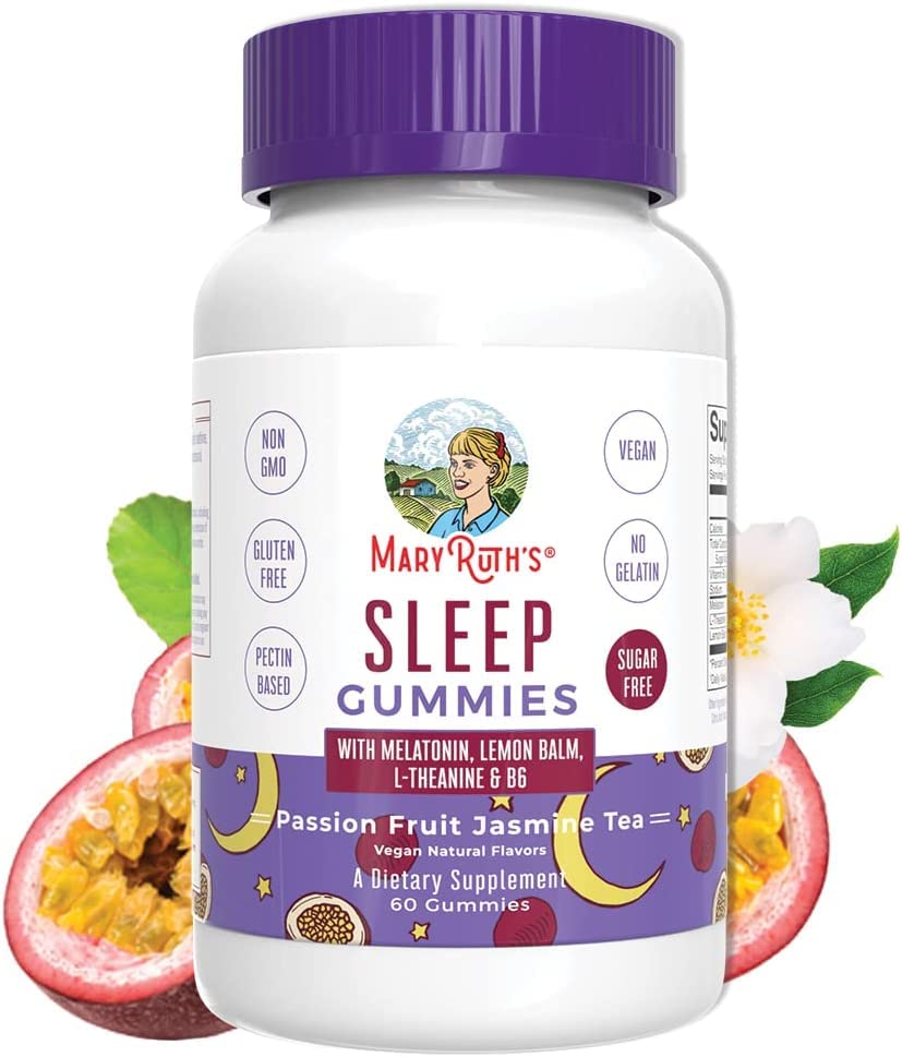 MaryRuth Organics Melatonin Sleep Gummies ingredients and nutrition