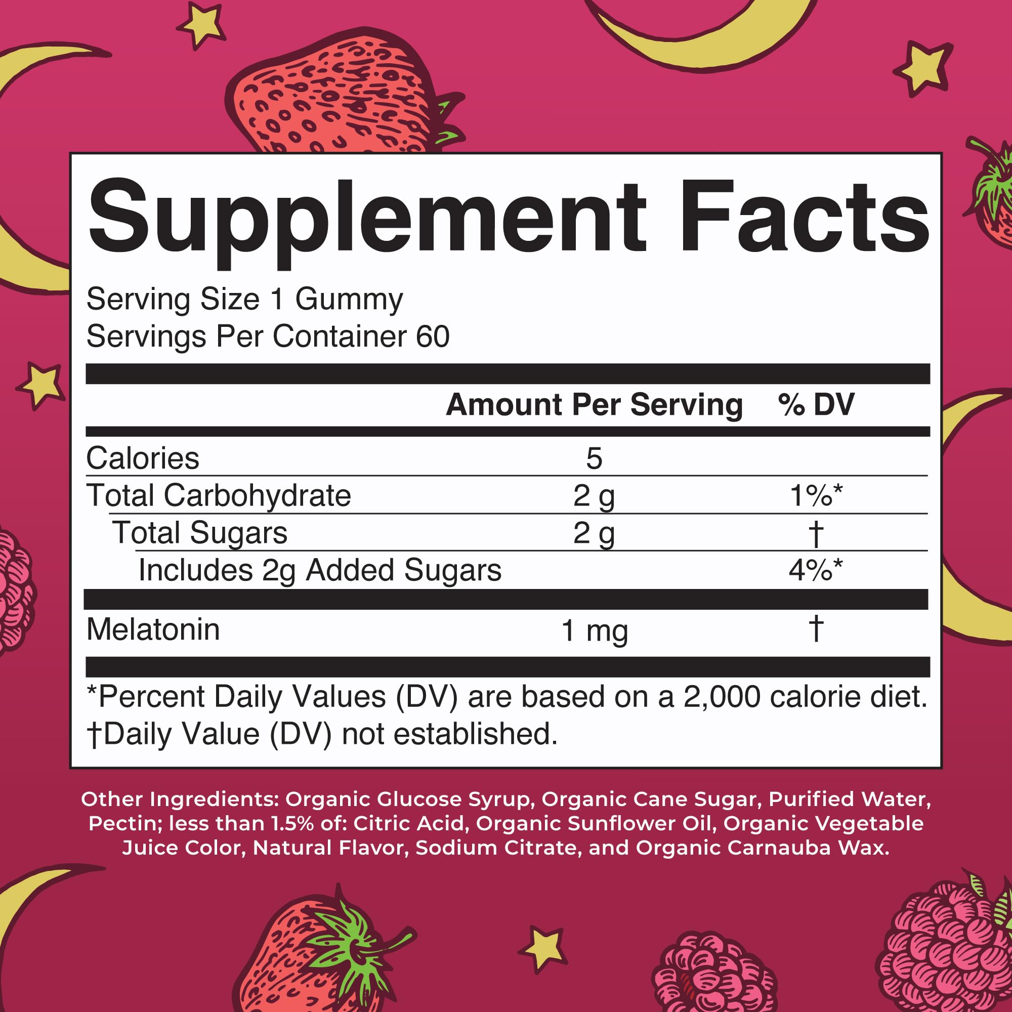 MaryRuth Organics Kids Melatonin Gummies 60-count bottle