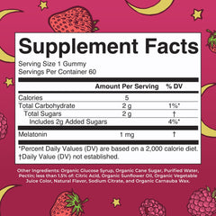 MaryRuth Organics Kids Melatonin Gummies 60-count bottle