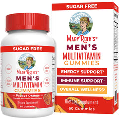 MaryRuth Organics Men's Multivitamin Gummies bottle, 60 count