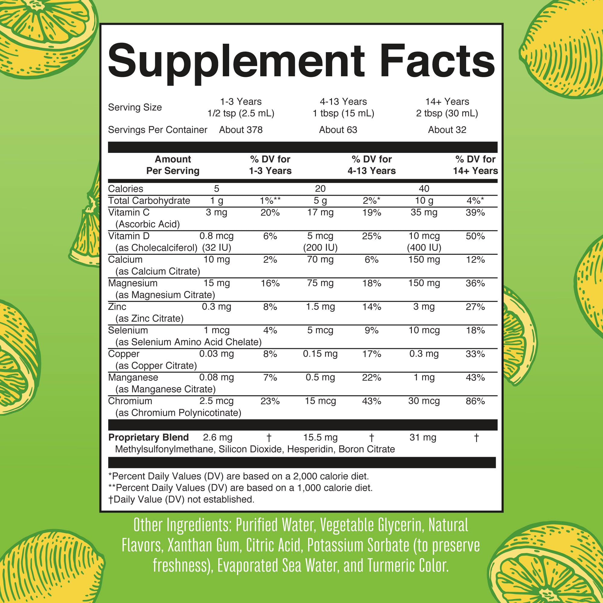 MaryRuth Organics Nighttime Multimineral pour enables easy dosing for the whole family