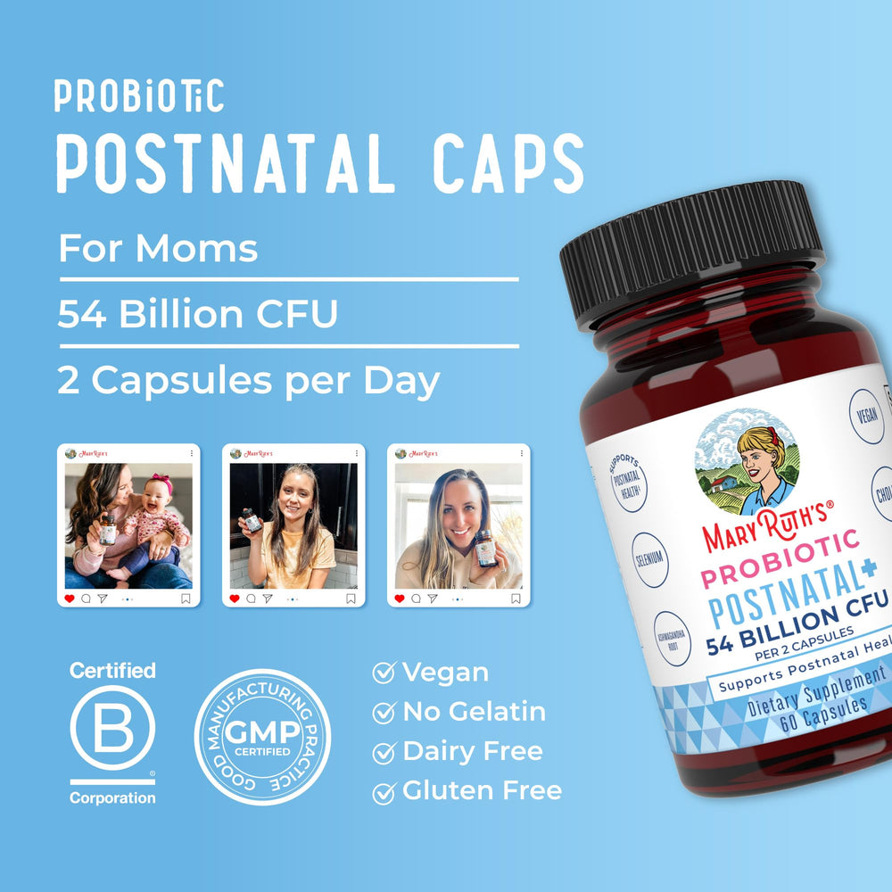 Ingredients overview of MaryRuth Postnatal Probiotics