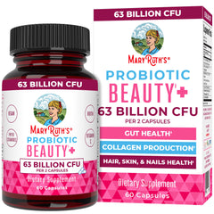 MaryRuth Organics Probiotic Beauty Capsules bottle front