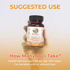 Capsules of MaryRuth Organics Probiotic Turmeric