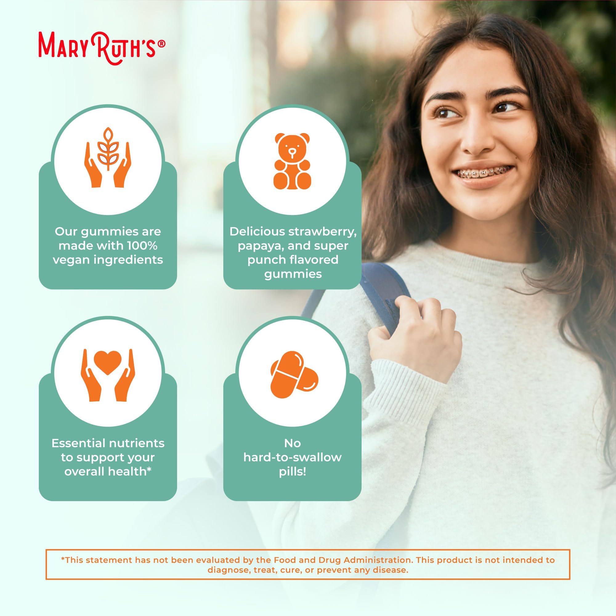 Dairy-free, nut-free, soy-free, gluten-free and sugar-free seals