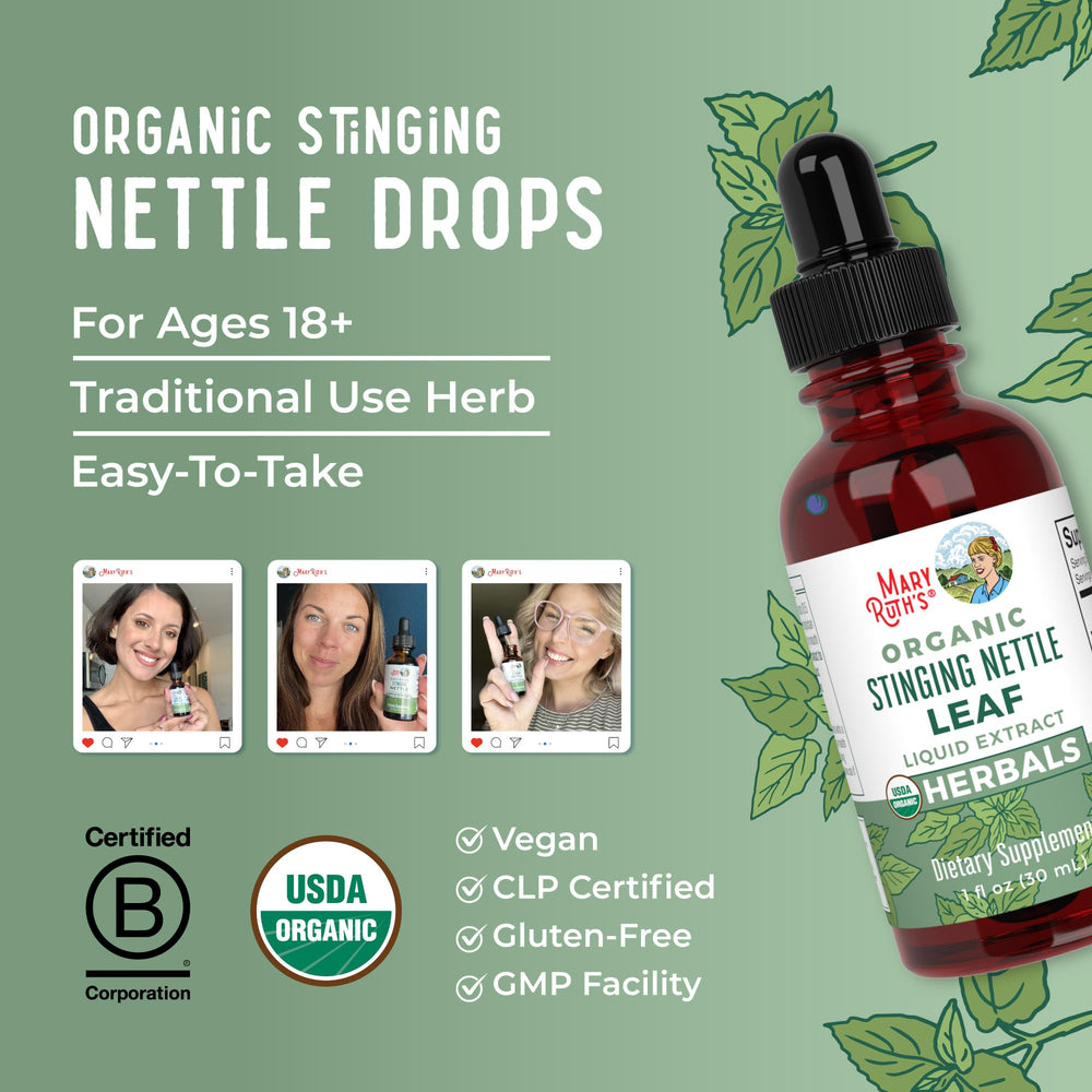 USDA Organic badge on MaryRuth Organics packaging