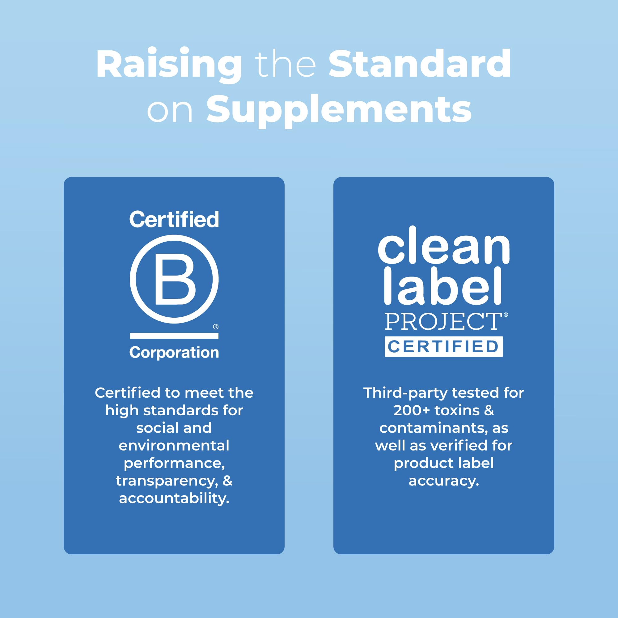 USDA Organic seal on infant probiotic bottle