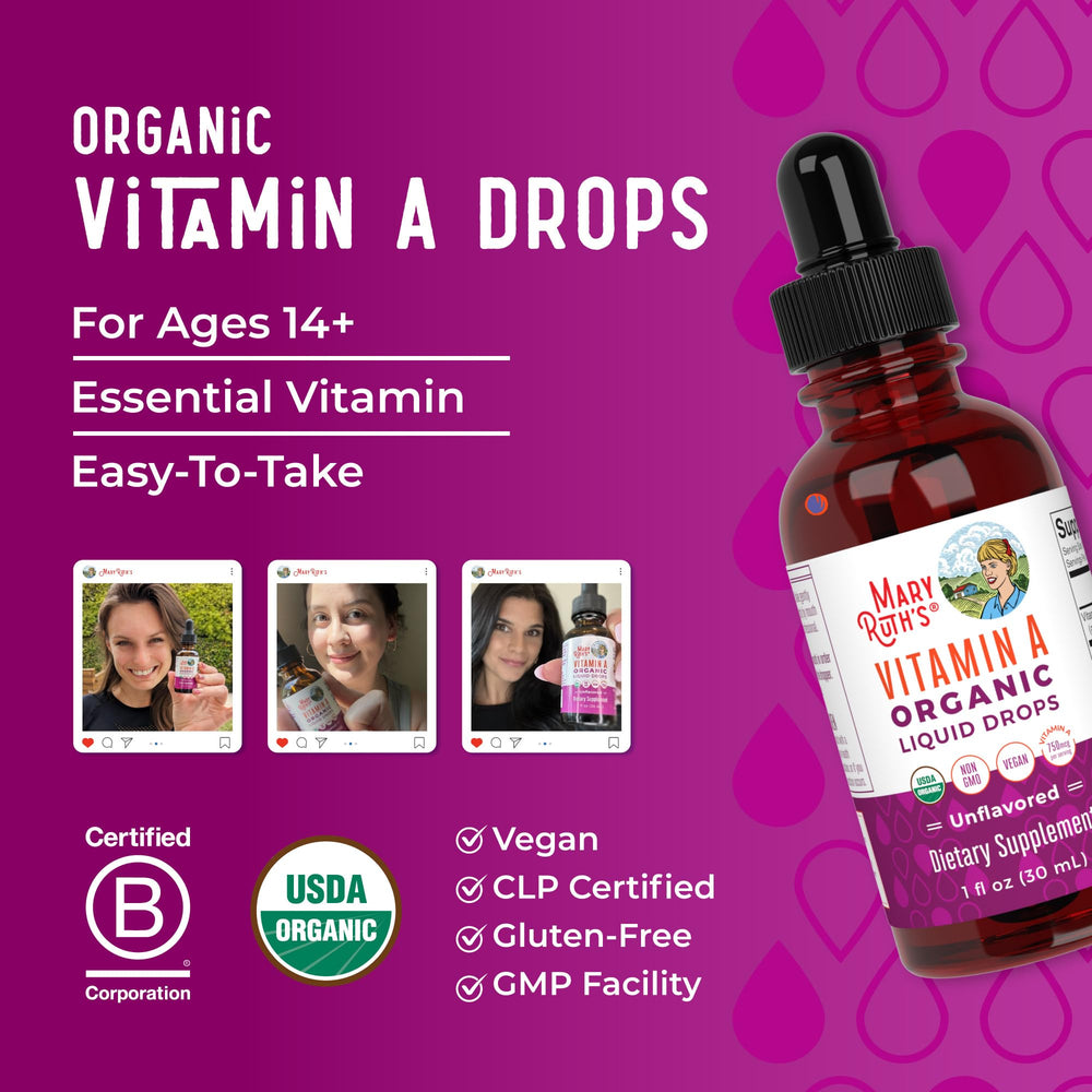 Packaging and labels for the Vitamin A Drops