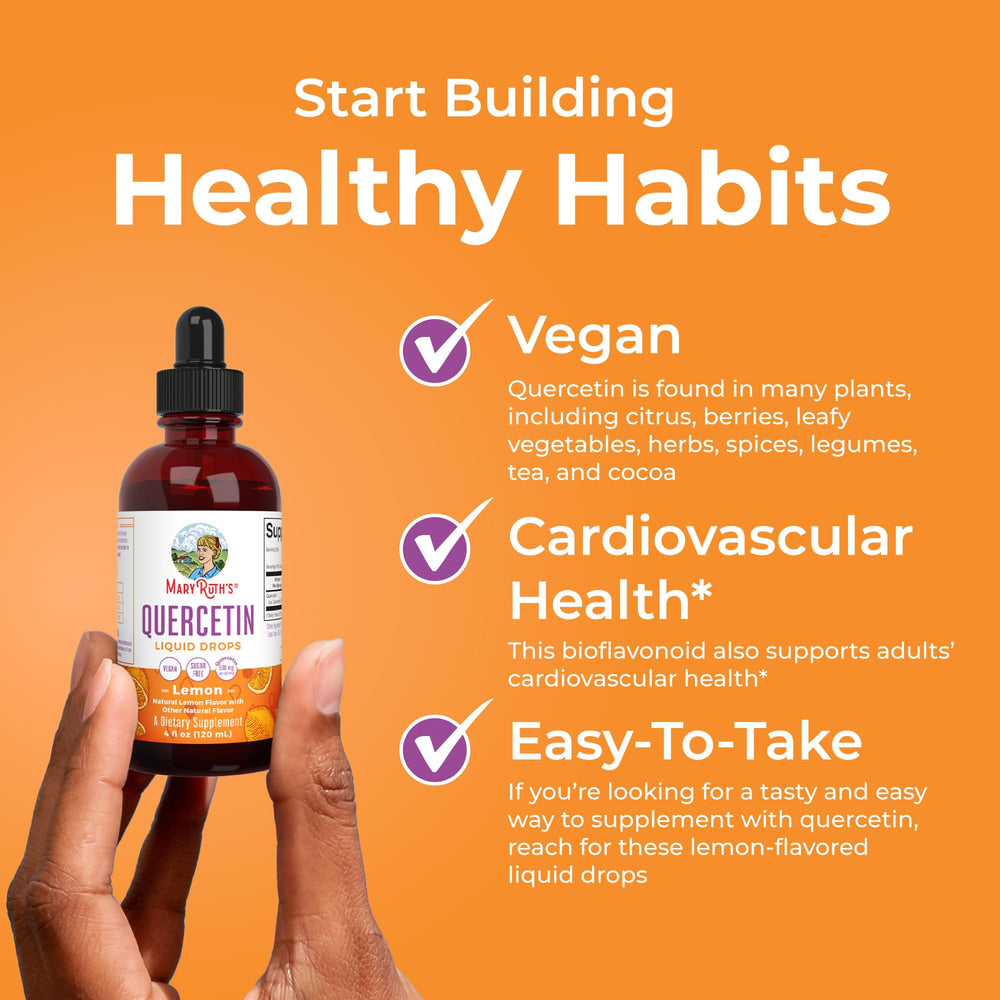 Ingredients badge showing vegan and non-GMO