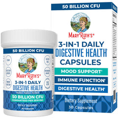 MaryRuth's 3-in-1 Probiotics bottle label