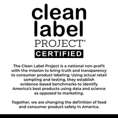 Ingredients showing prebiotic, probiotic, and postbiotic blend