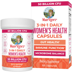 MaryRuth's 3-in-1 Daily Health Probiotics for Women bottle