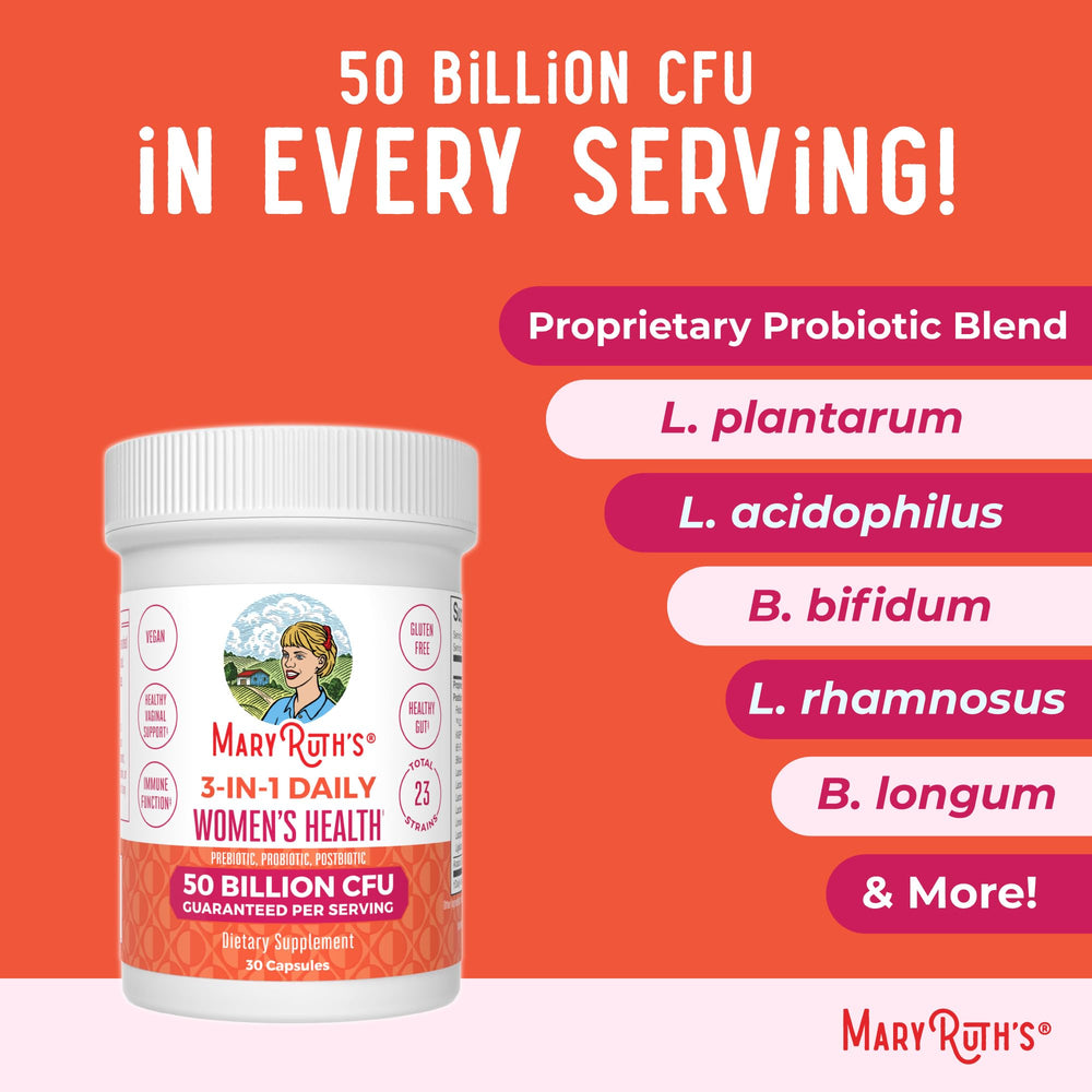 Shelf-stable probiotic capsules in packaging