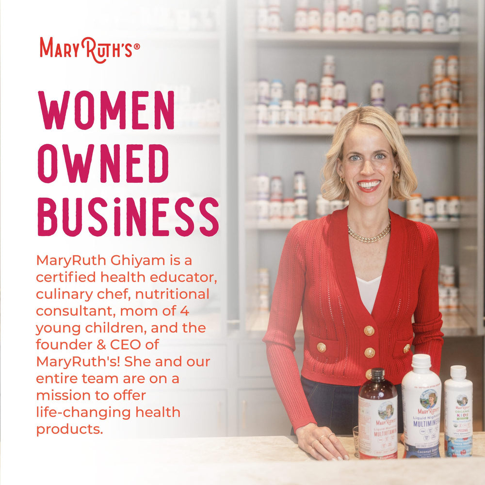 MaryRuth's Women-Owned probiotic brand logo