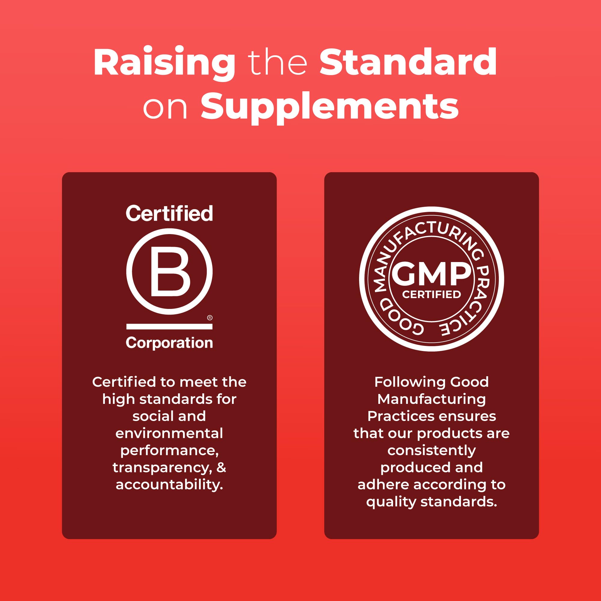Nutritional panel highlighting B vitamin complex