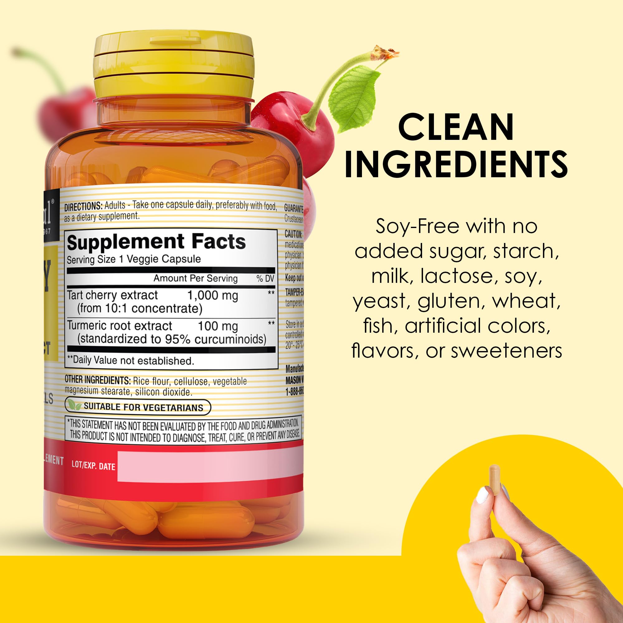Allergen-free ingredient statement: no soy, dairy, egg, wheat, corn, fish, shellfish, tree nuts or peanuts