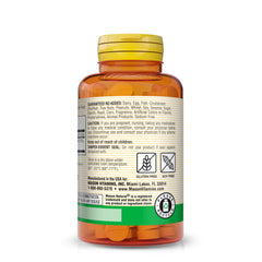 Gluten-free and soy-free Vitamin B-6 supplement packaging