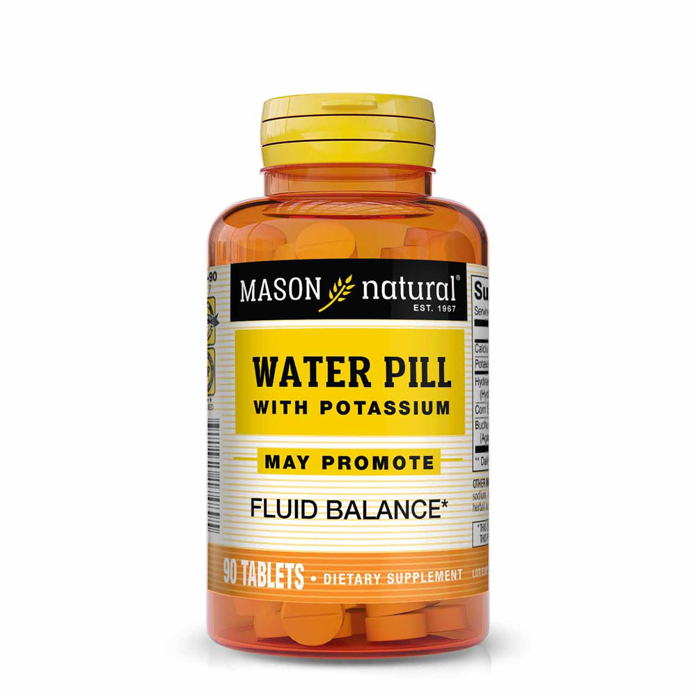 Bottle of Mason Natural Water Pills with Potassium and Calcium