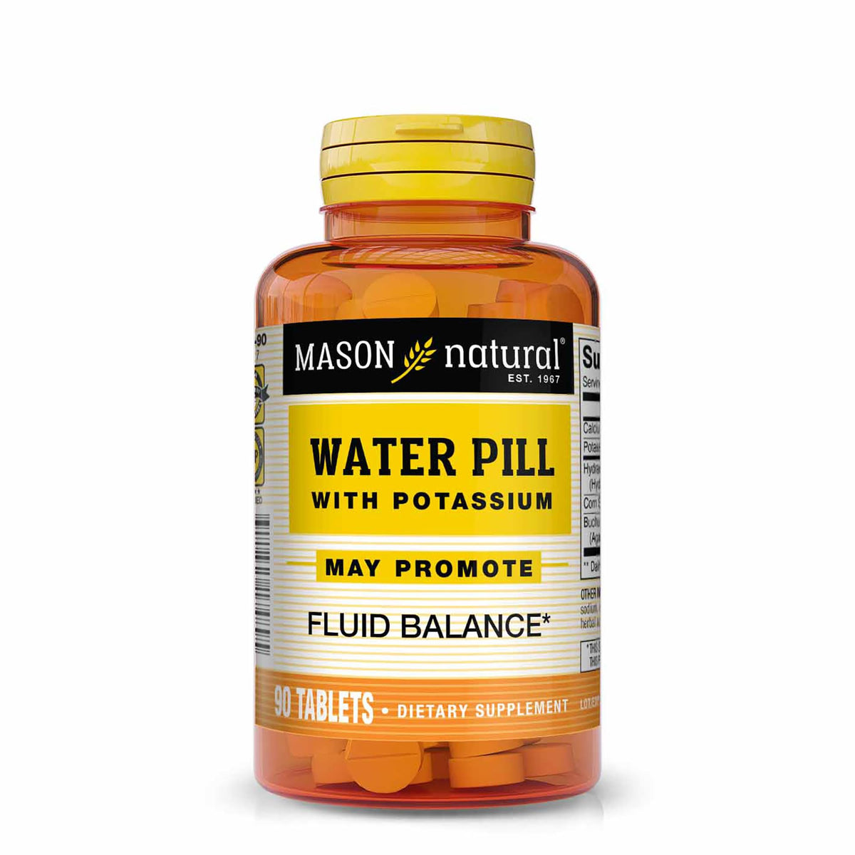 Bottle of Mason Natural Water Pills with Potassium and Calcium