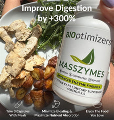 MassZymes packaging with 250 capsules