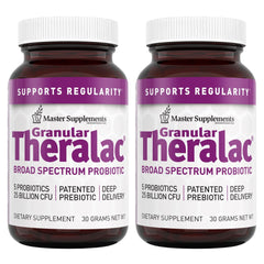 Master Supplements Granular Theralac bottle, 1.05 oz, pack of 2