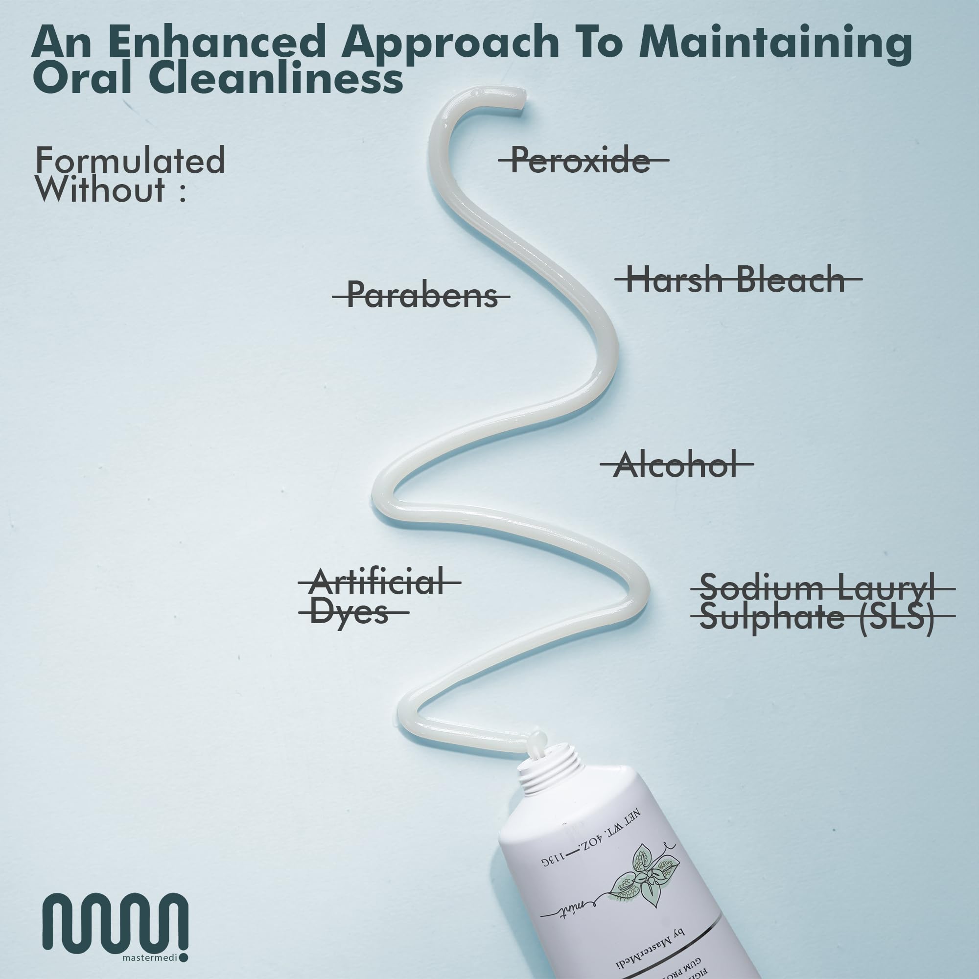 Magic Mint flavor label indicating long-lasting freshness