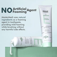 Fluoride-free and SLS-free toothpaste illustration