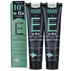 MasterMedi Nano Hydroxyapatite toothpaste tube with Citrus Mint label