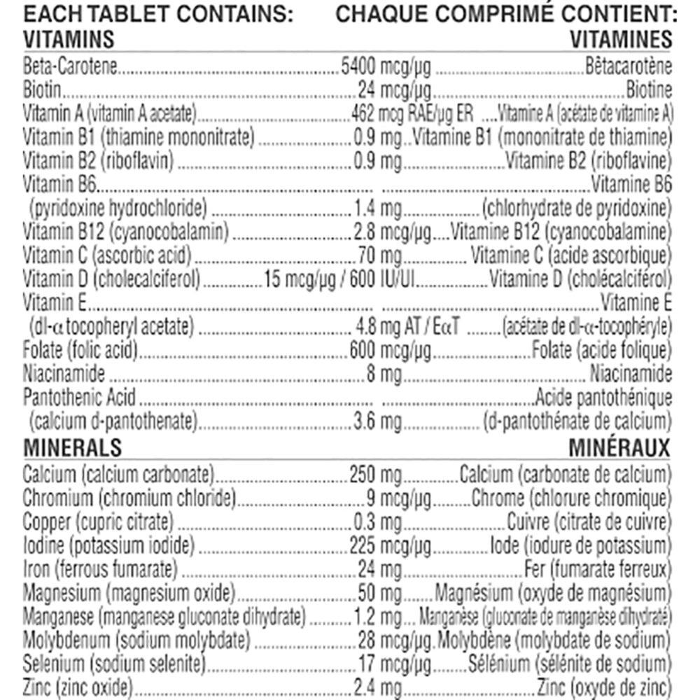 Materna Nestlé Prenatal packaging shown on a kitchen counter for prenatal health planning